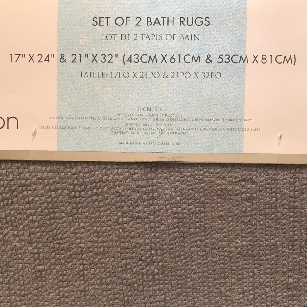 SET OF 2 BATH RUGS / EMMERSON COLLECTION - Picture 4 of 8